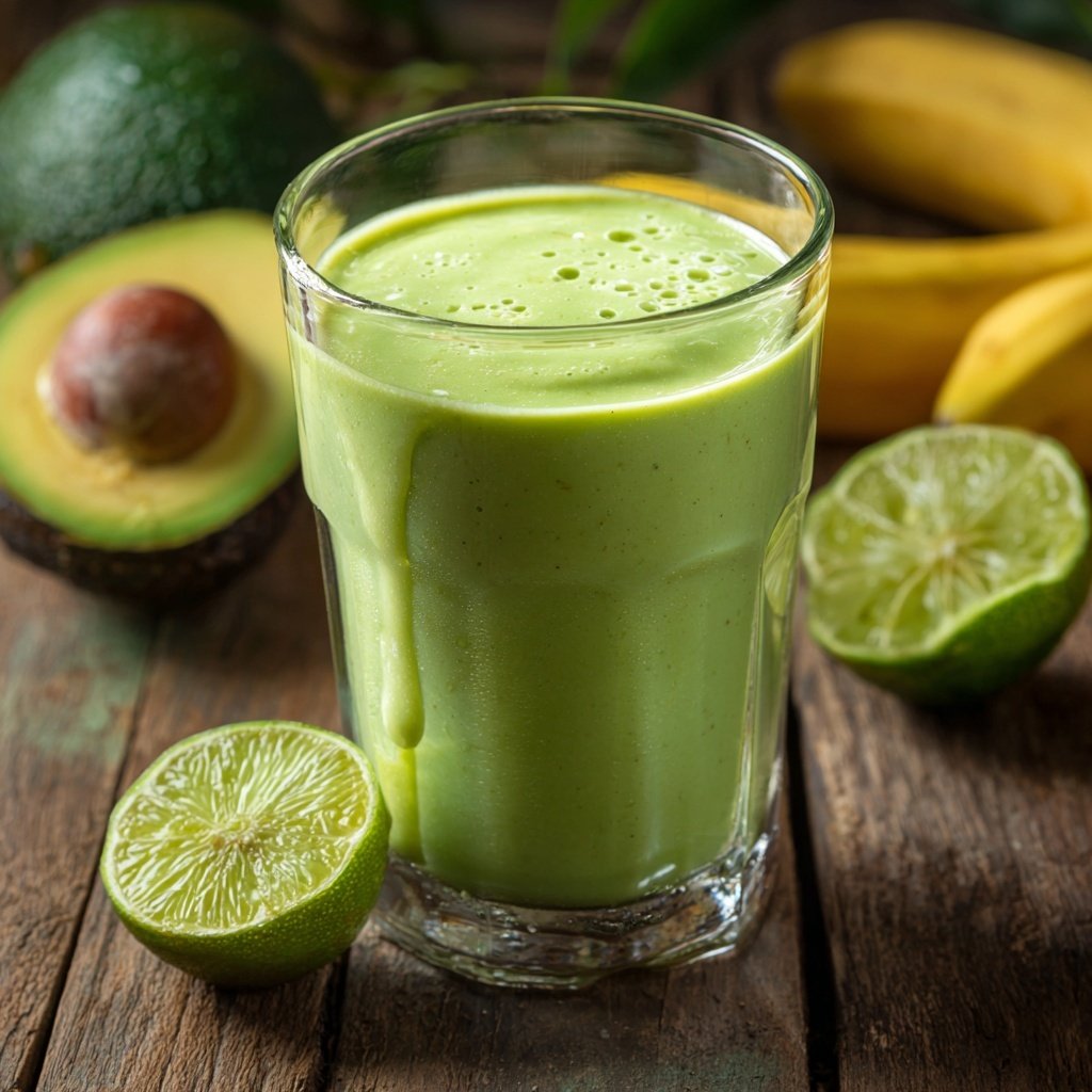 Fruchtiger Avocado Smoothie Mix