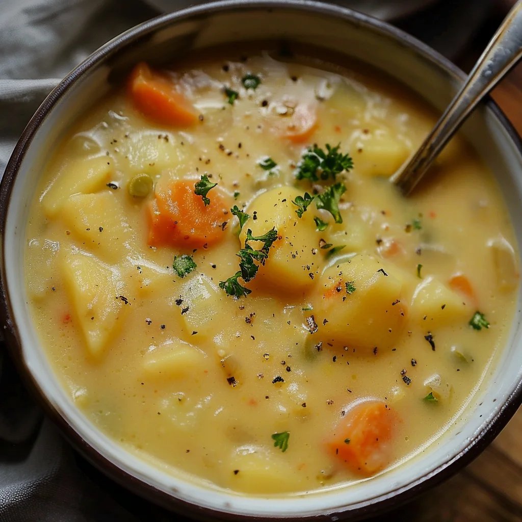 Deutsche Kartoffelsuppe