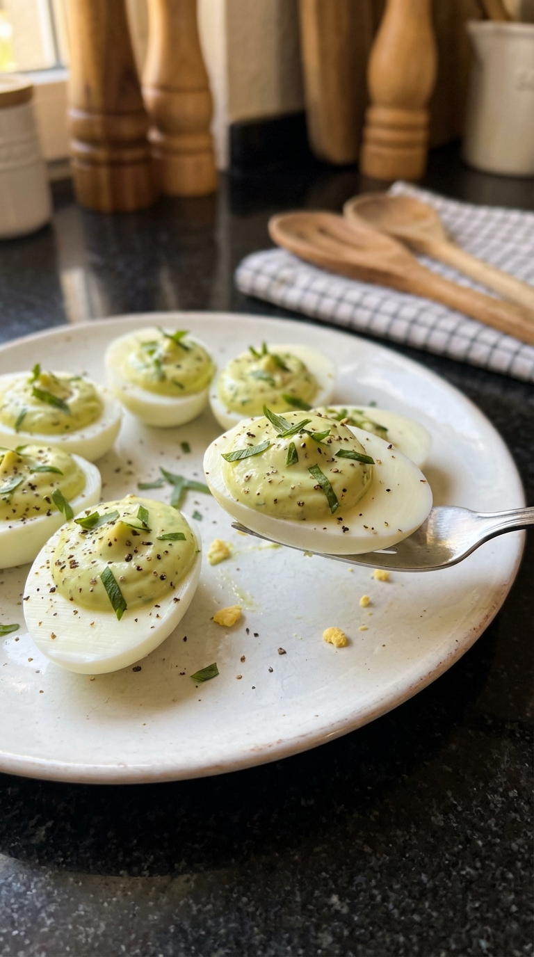 Estragon Aioli Gefüllte Eier