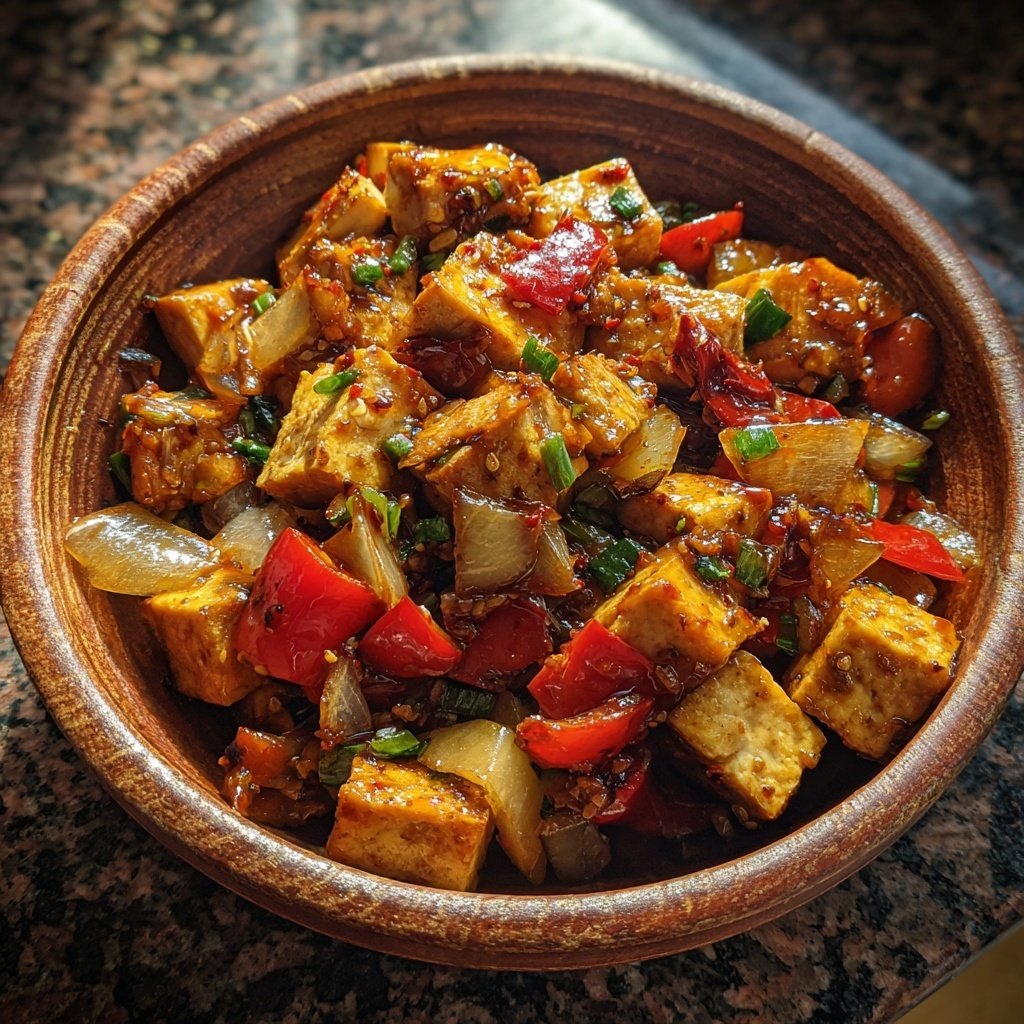 Tofu Stir-Fry mit Proteinschub