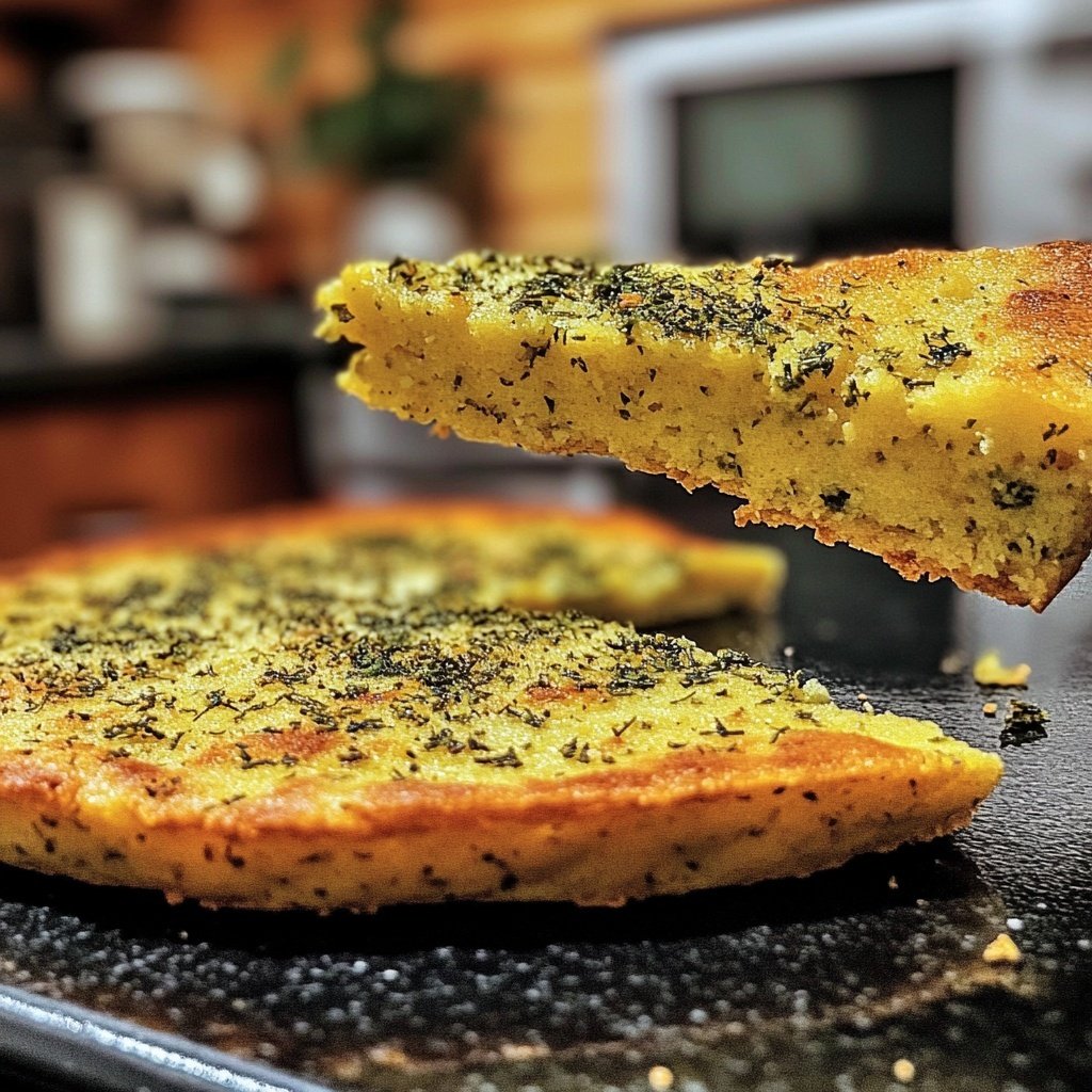 Socca Kichererbsen Fladen