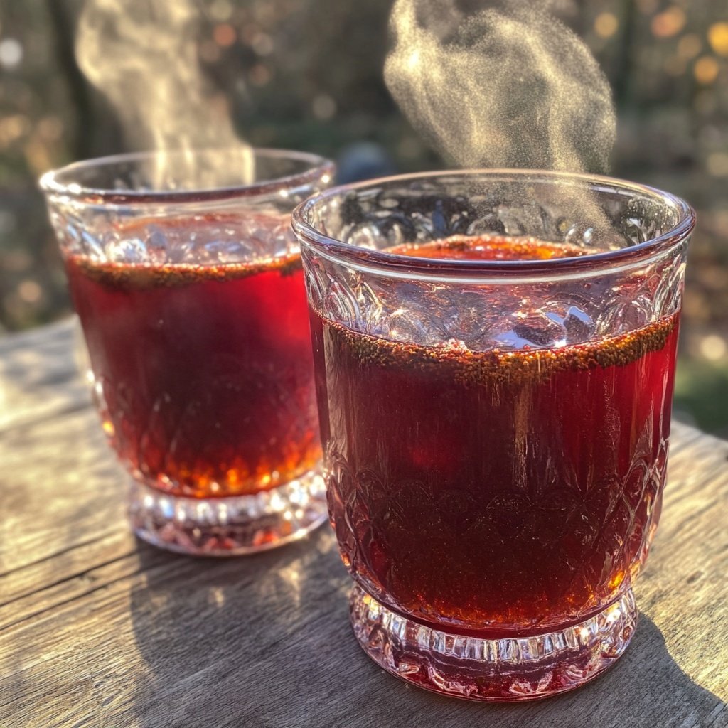 Punsch mit Zimt und Nelken