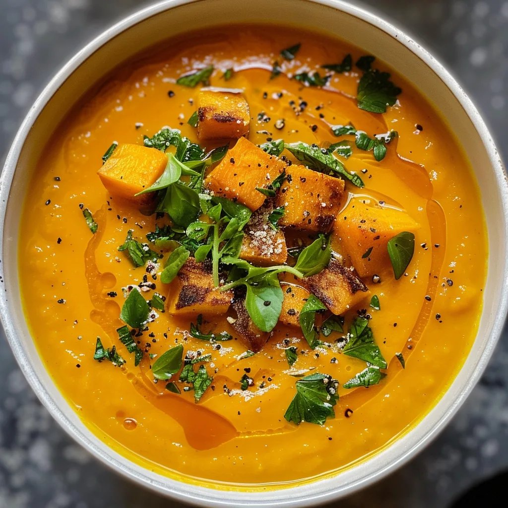 Süßkartoffel Suppe