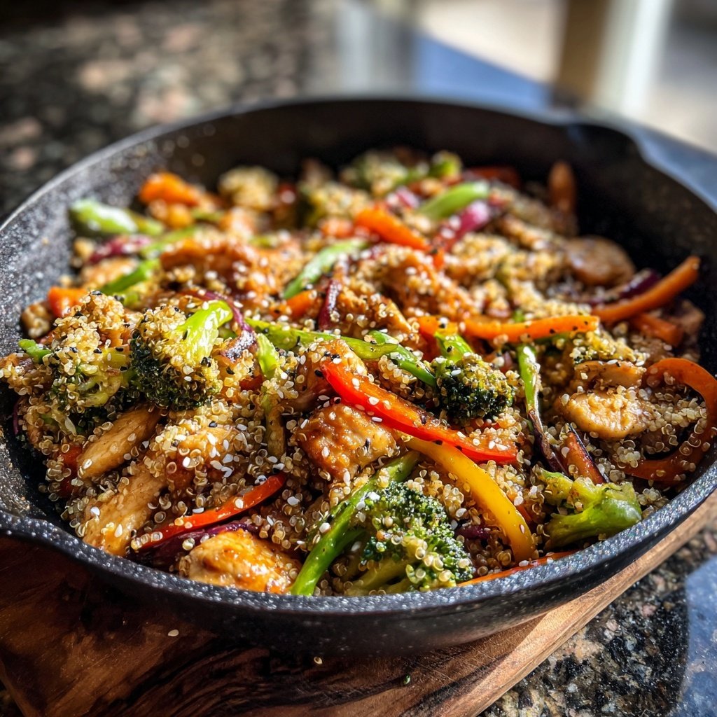 High-Protein Quinoa Stir-Fry