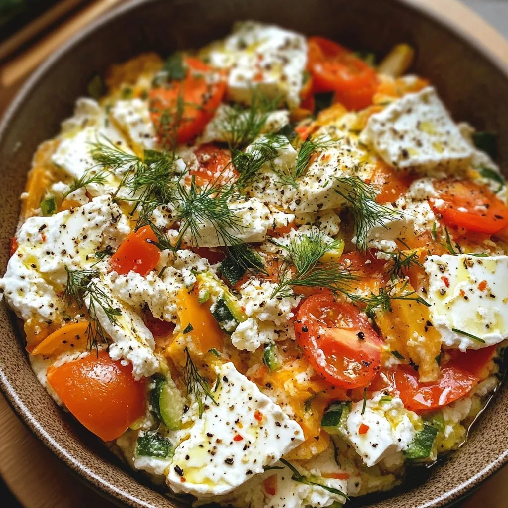 Ofenreis mit Feta und Gemüse