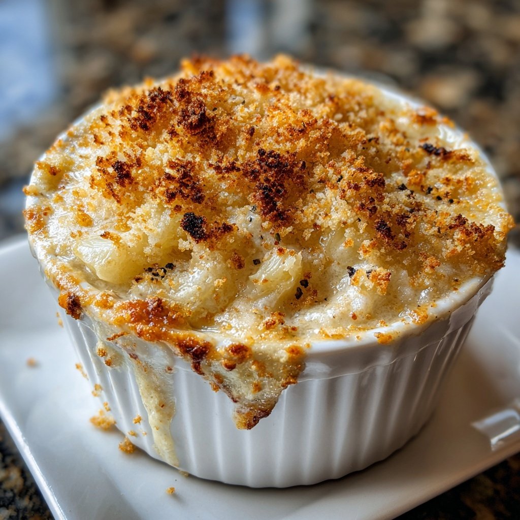 Cremiger Rahmrosenkohl mit Muskat und Butterbröseln​