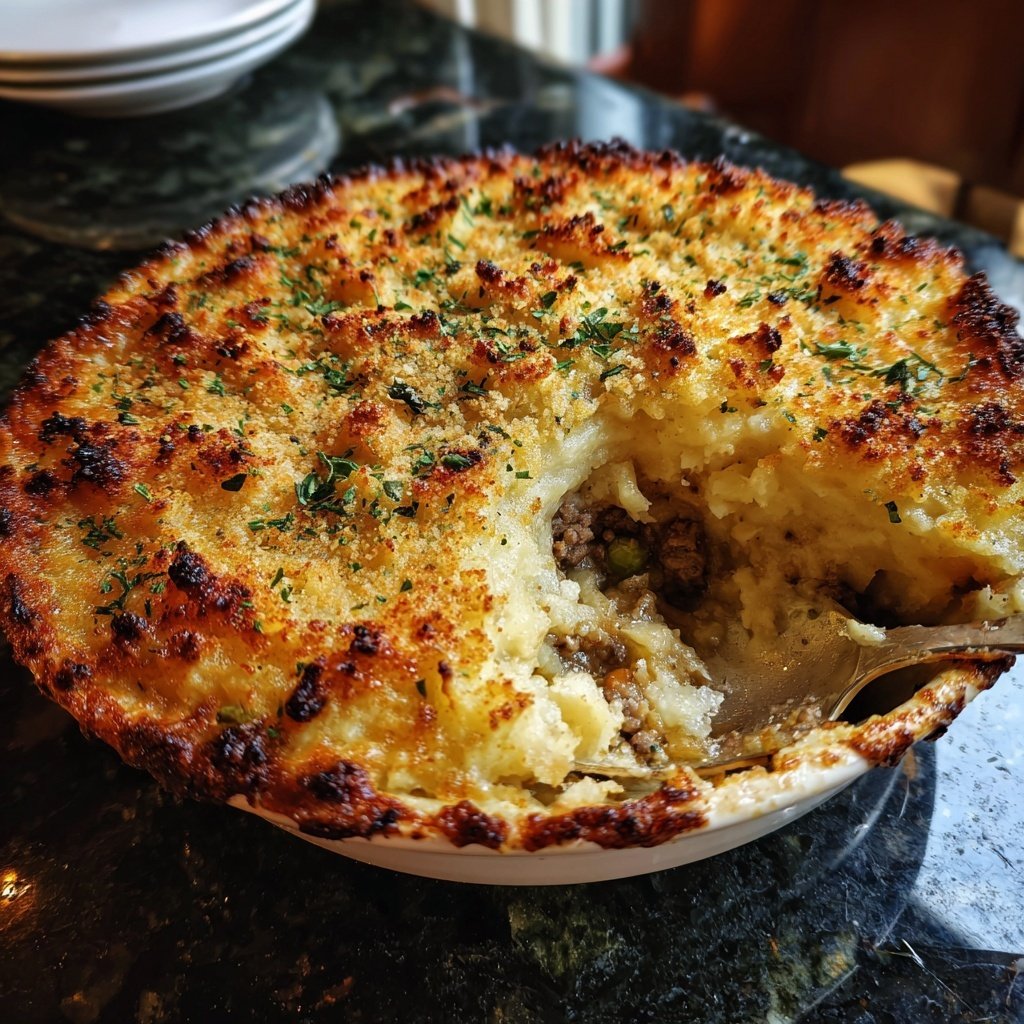 Shepherd’s Pie mit gebackenem Topping