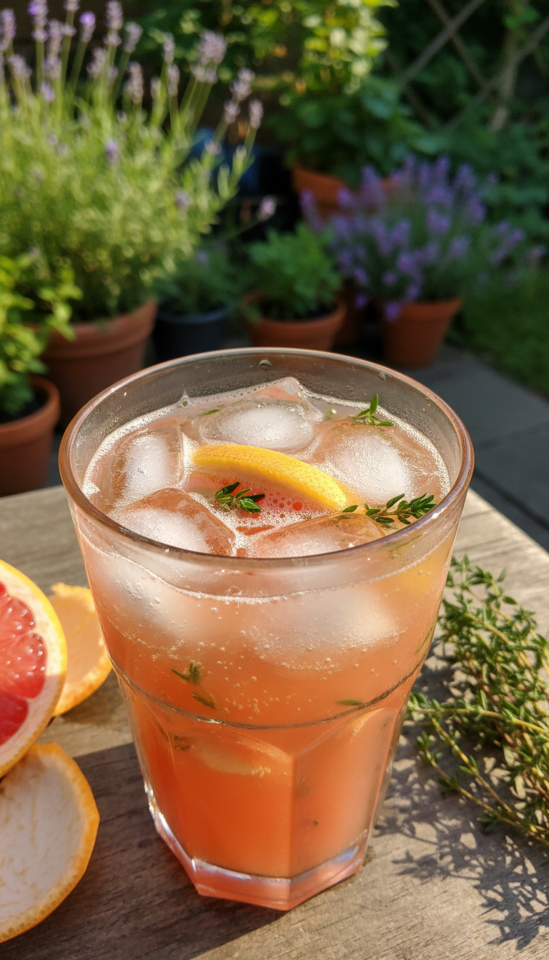 Grapefruit Thymian Spritz