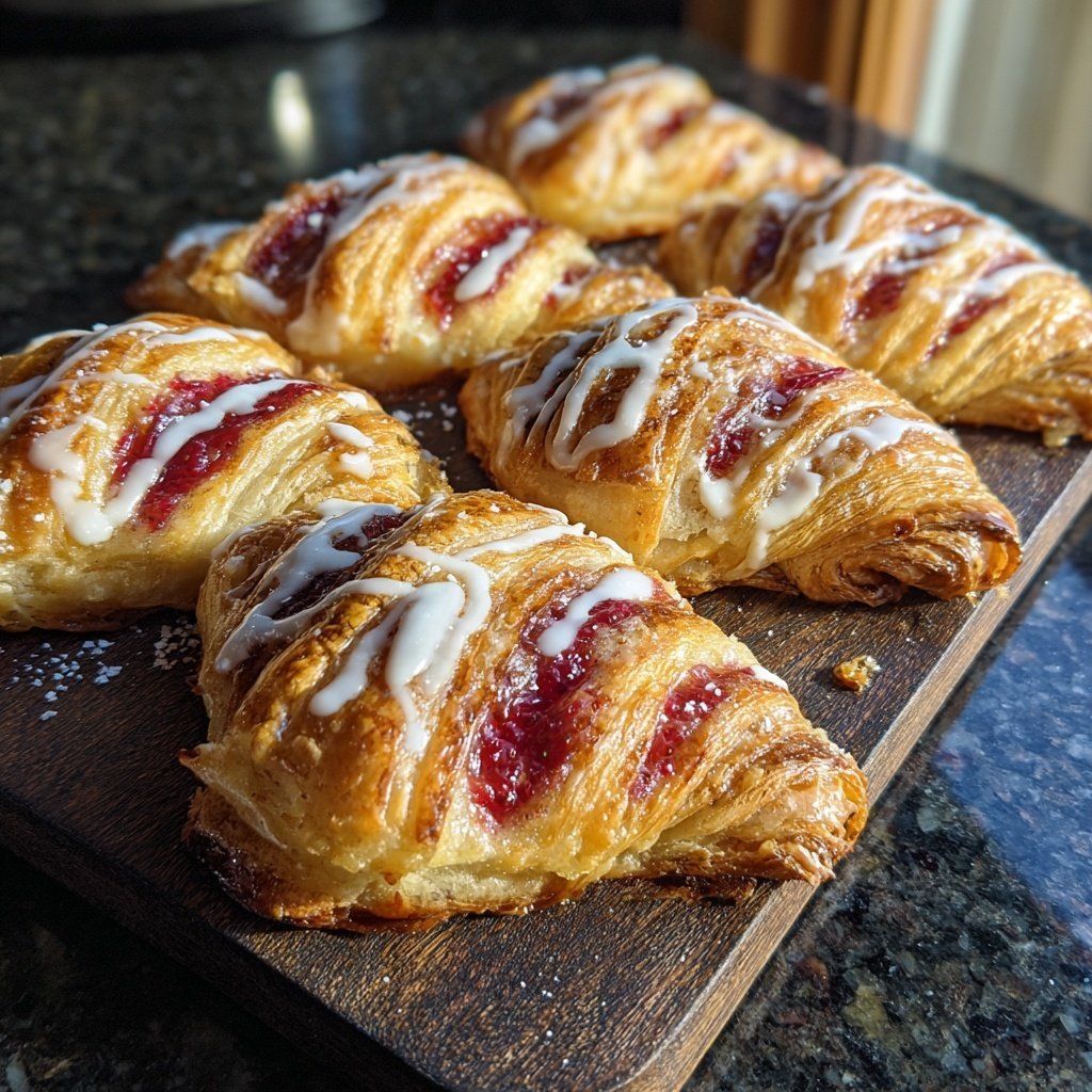 Erdbeer-Cream-Cheese-Danish