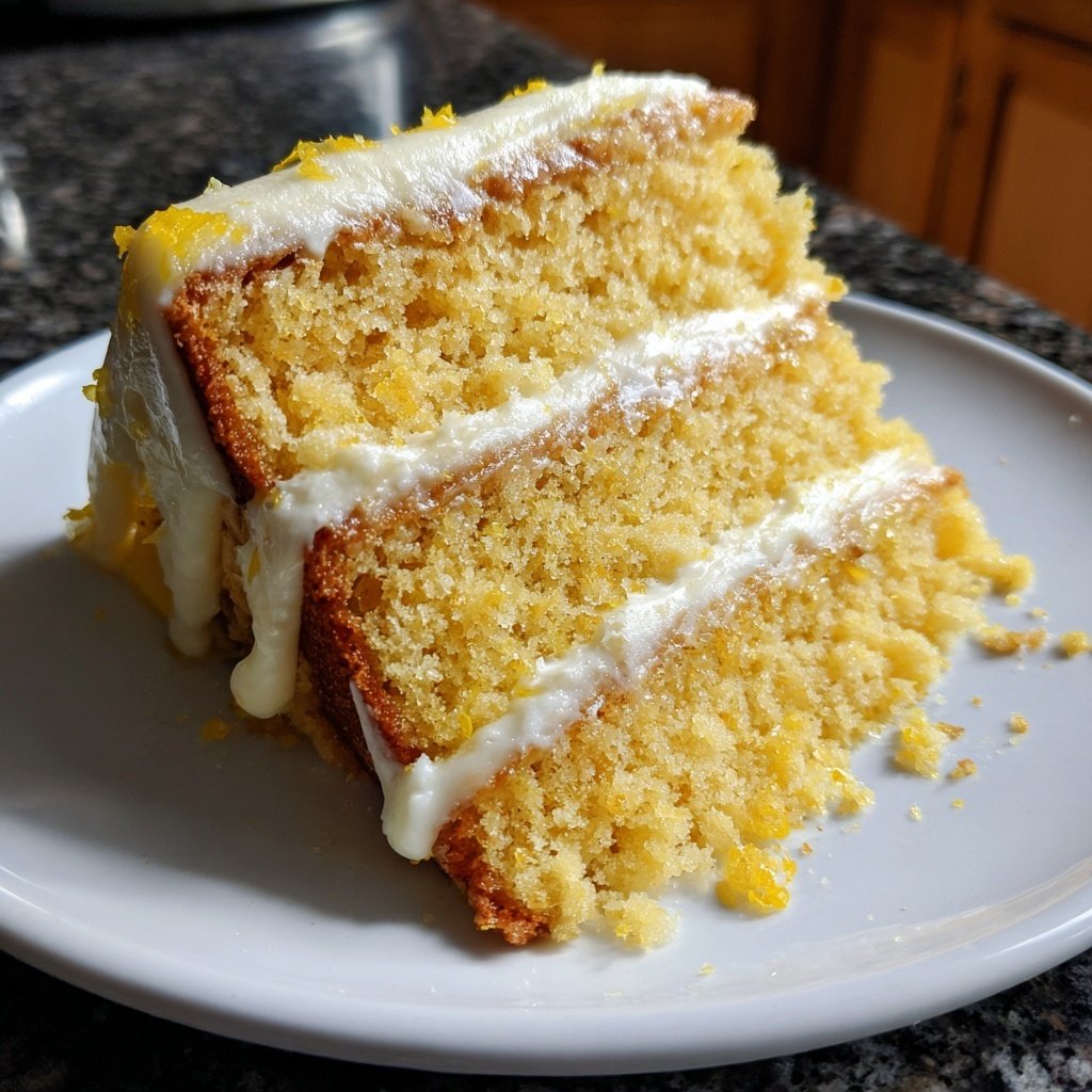 Lemon Zest Cake Bliss