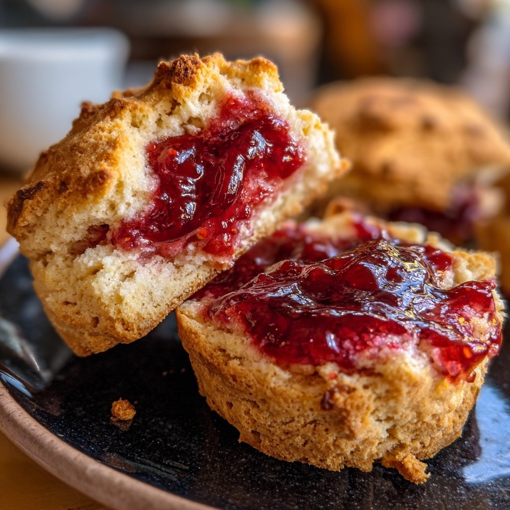 Spitzbuben mit Himbeer-Marmelade und Butterteig​