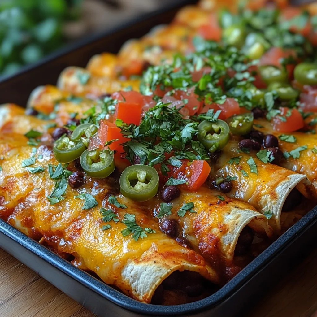 Hackfleisch-Truthahn Schwarze-Bohnen-Enchiladas: Ein Unglaubliches Ultimatives Rezept