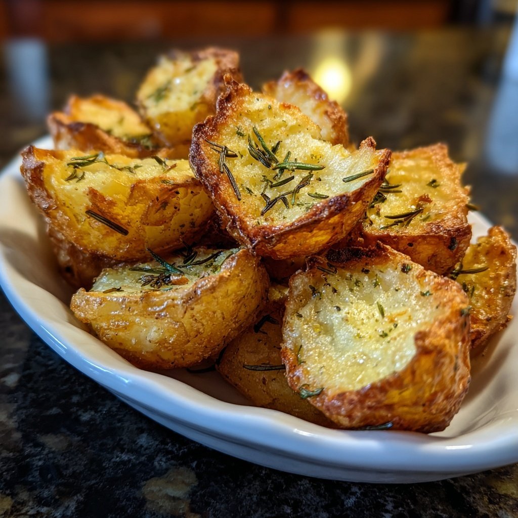 Kartoffelspalten mit Rosmarin Airfryer