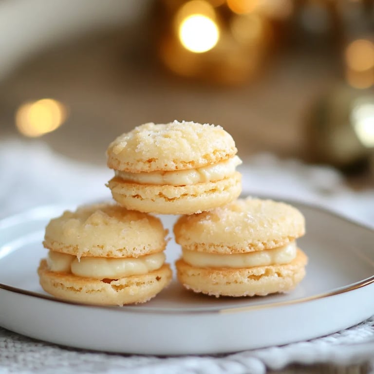 Saftige Milchmädchen-Makronen