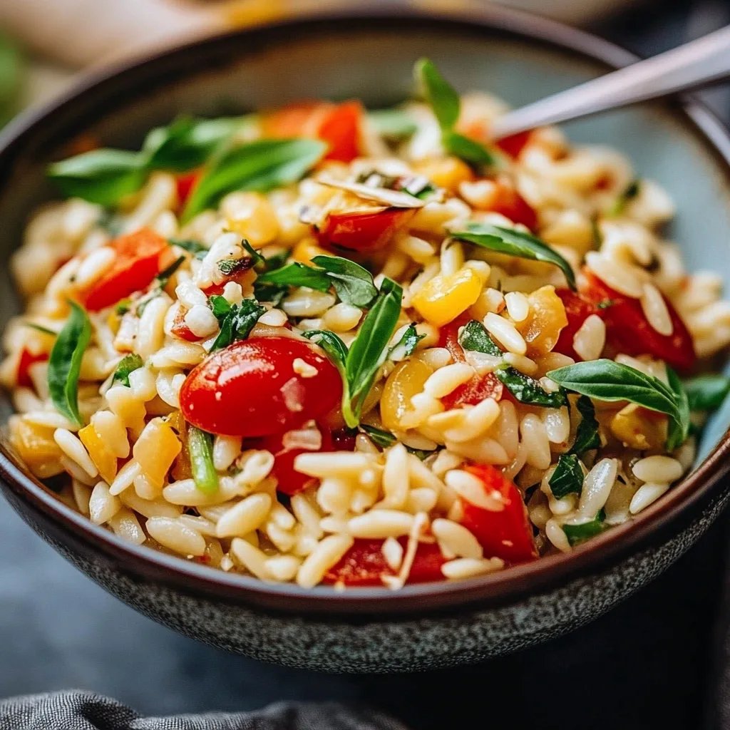 Italienischer Orzo Salat: Ein Unglaublich Ultimatives Rezept mit 5 Aromen
