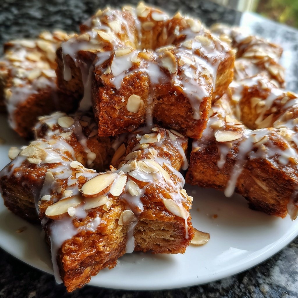 Zimtsterne mit Mandeln und Zitronenguss​