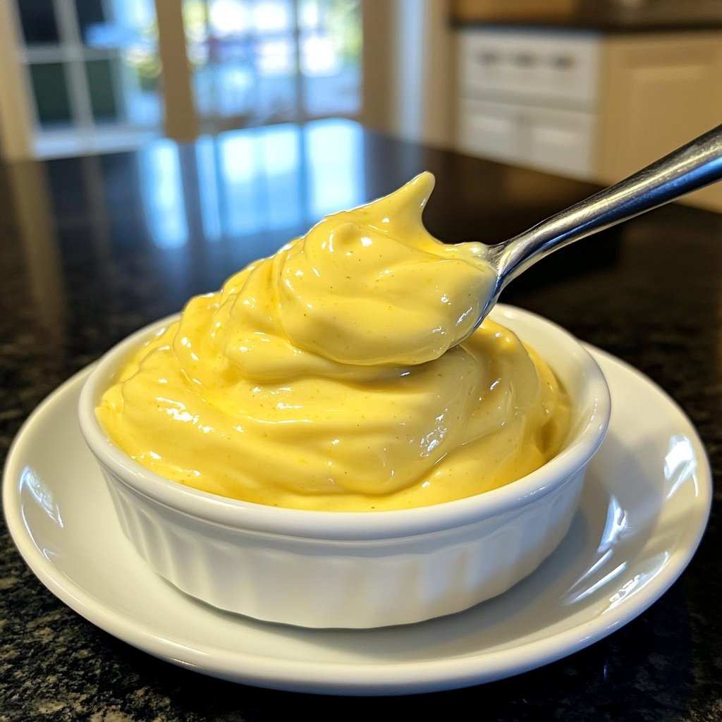Zitrone Dijon Hausgemachte Mayonnaise