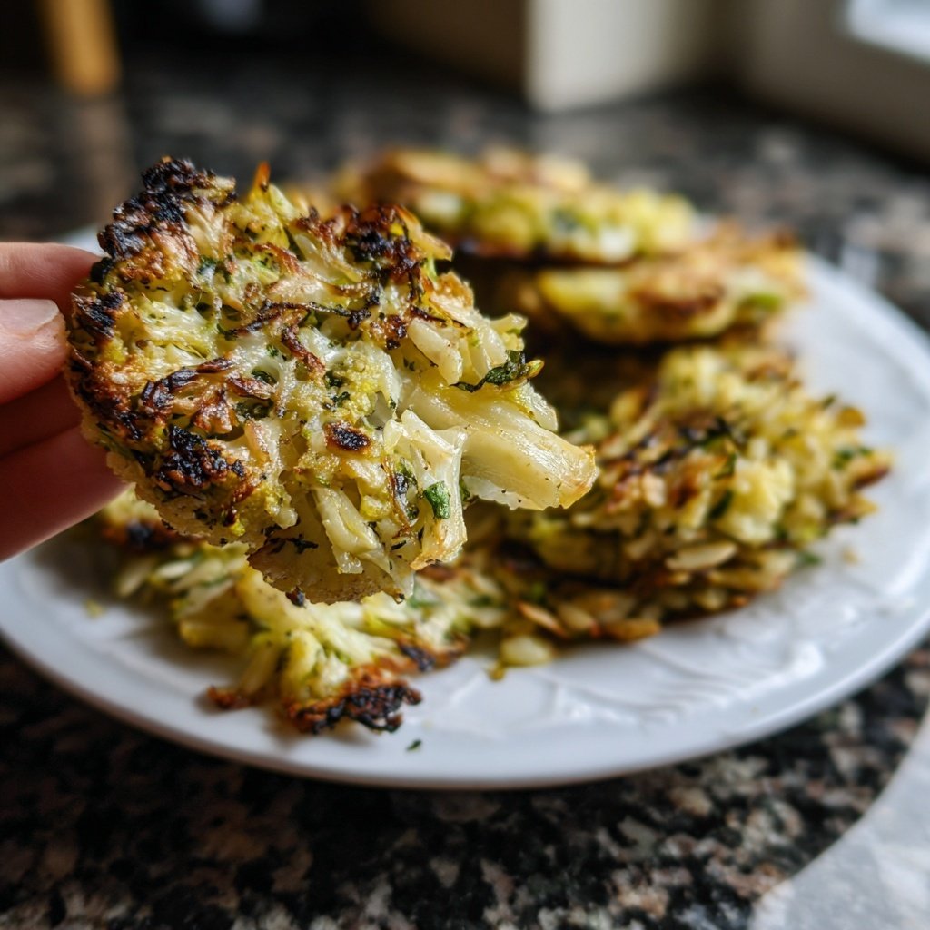 Gegrillter Blumenkohl Orzo mit Zitrone