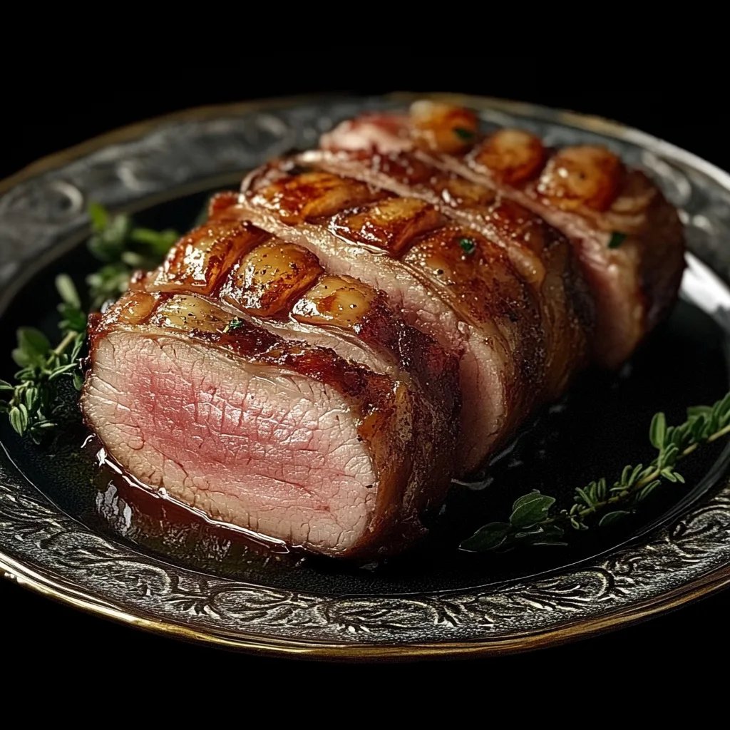 Leckeres Schweinefilet im Speckmantel: Ein Unglaubliches Ultimatives Rezept für 4 Personen