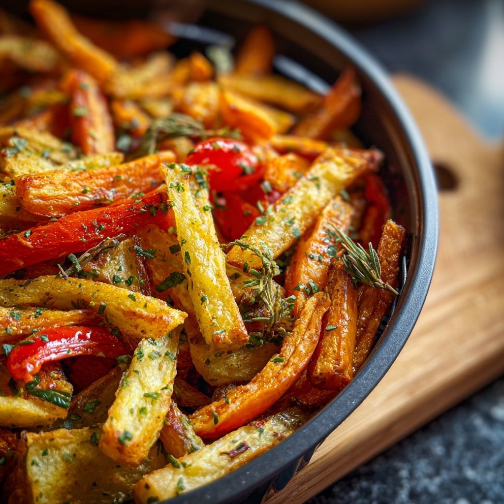 Airfryer Gemüsemix mit Kräutern