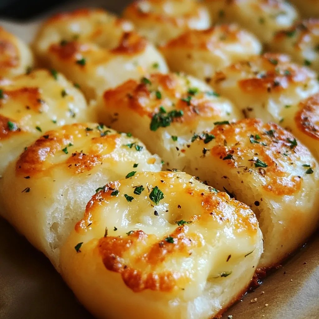 Käsige Knoblauchbrot Häppchen: Ein Unglaublich Ultimatives Rezept für 12 Portionen