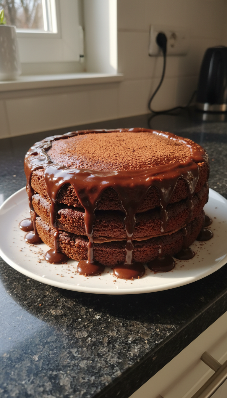 Dekadente Niederländische Schoko Torte